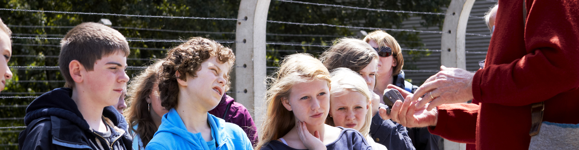 Scholieren tijdens rondleiding - beeld Paul Jespers